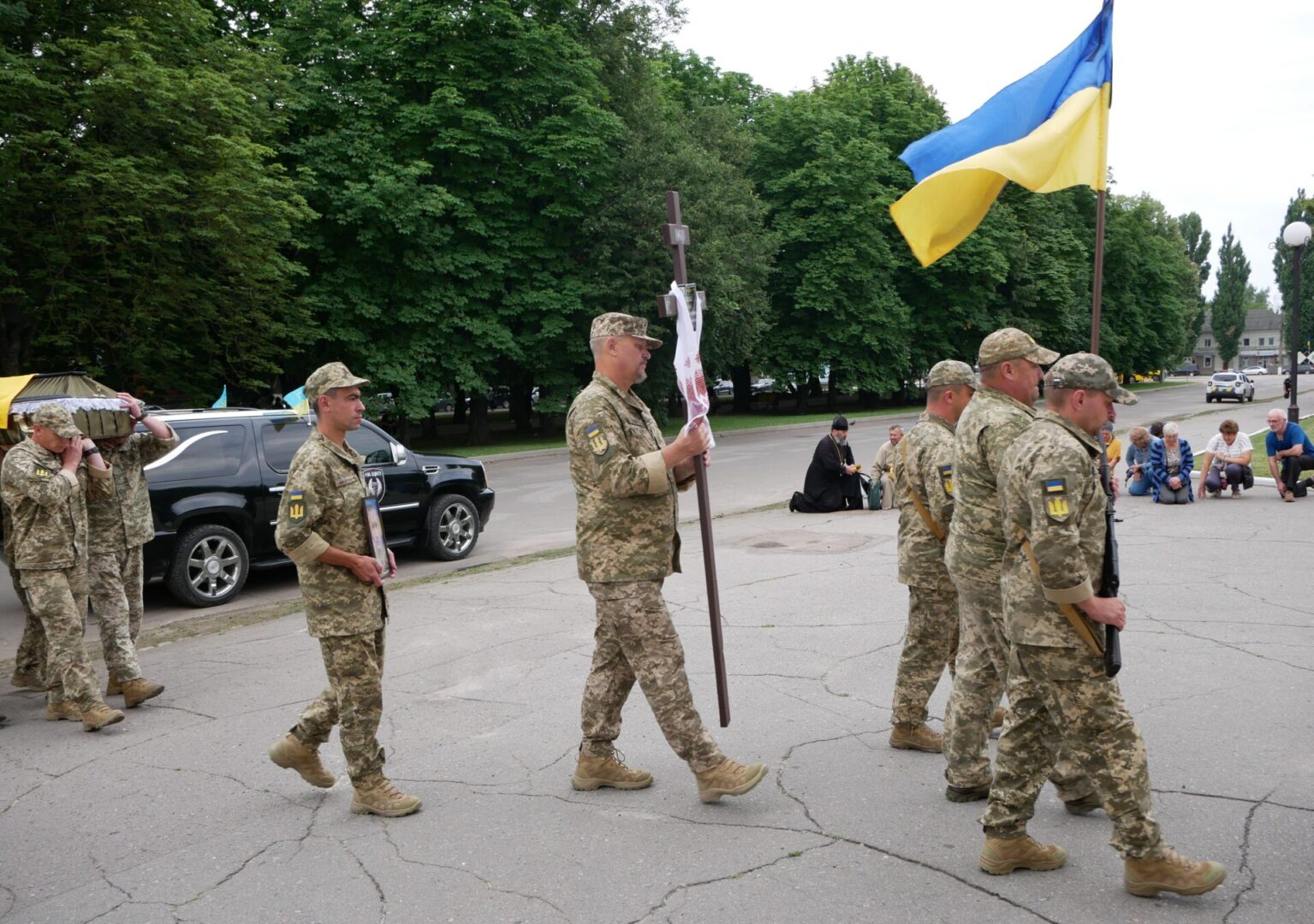 Роменська громада попрощалася із Захисником Сергієм Іщенком, який понад пів року вважався зниклим безвісти
