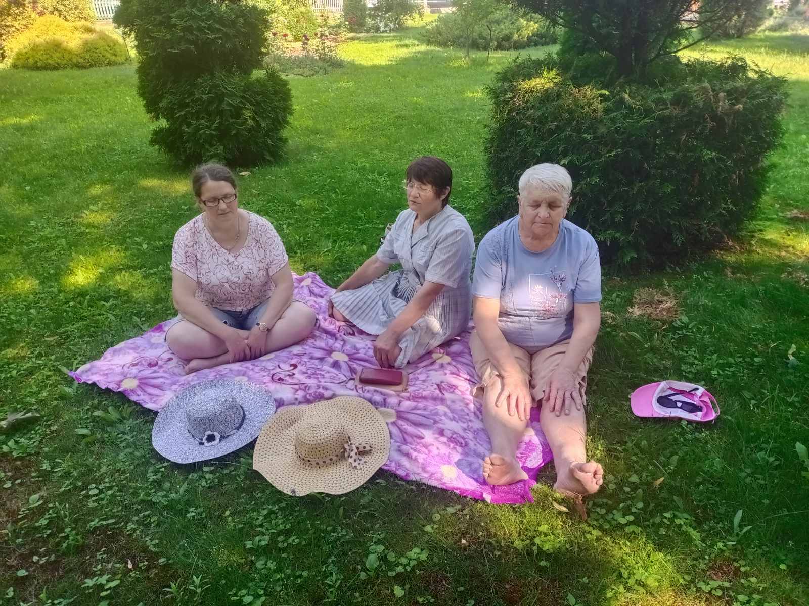 У Ромнах для рідних загиблих Захисників провели зустріч із лавандовою терапією та дихальними практиками