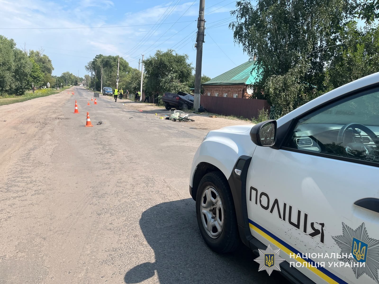 На Роменщині поліція розслідує обставини ДТП, у якій загинула літня жінка