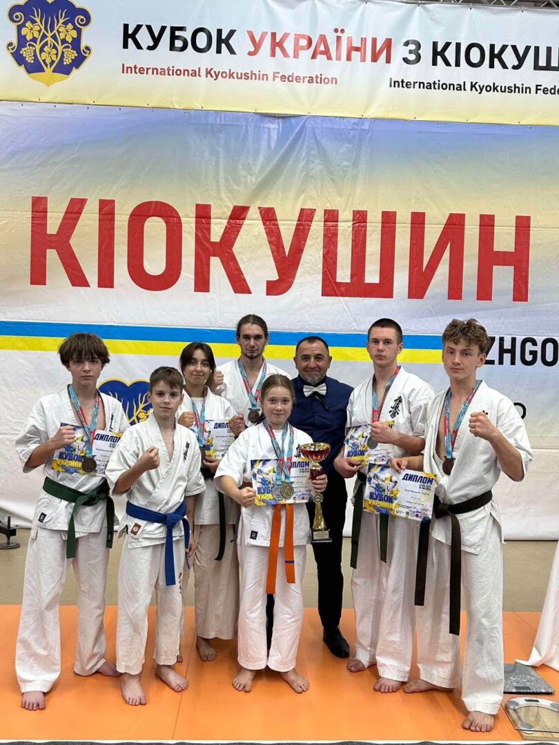 Роменські спортсмени здобули шість нагород на Кубку України з кіокушин Будо карате
